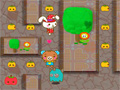 Orange Collecting Adventure Game