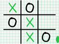 Tic Tac Toe Paper Note Game